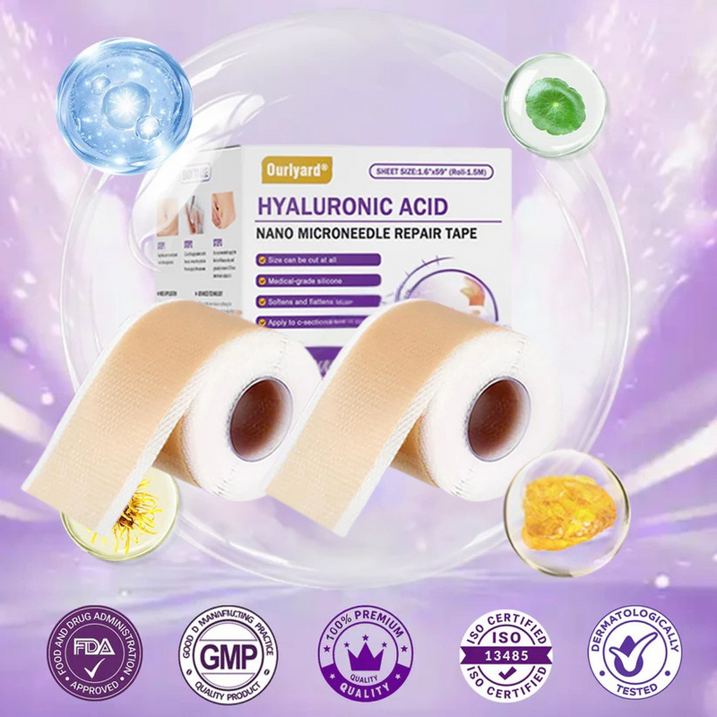 ✅Loja oficial |  Fita reparadora de nanoagulhas com ácido hialurônico